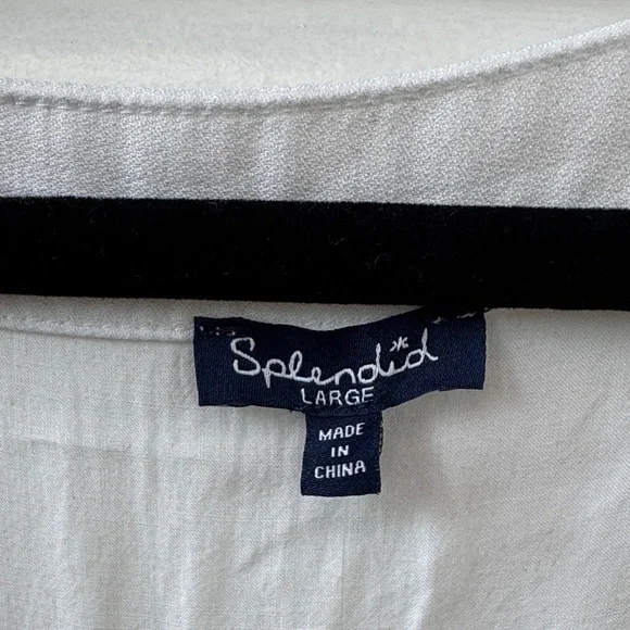 Splendid White Maxi Dress - Picture 2 of 4